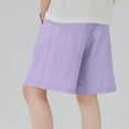 thumbnail image 4 of Jalioing Summer Athletic Shorts for Kids Lightweight Knee Length Casual Loose Outdoor Sport Shorts with Pocket, 4 of 7