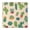 White-42, variant on Square Tablecloth with Elastic Edge, Featuring Colorful Boho Floral and Hawaiian Print Patterns, Waterproof Vinyl with Backing, Durable Table Cover for Indoor and Outdoor