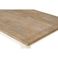 thumbnail image 5 of Prato Antique White and Distressed Oak Two-tone Finish Wood Dining Table, 5 of 6