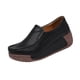 thumbnail image 5 of Zapatos casuales de mujer con plataforma, suela gruesa, suaves y con movimiento para el trabajo, talla 38 negro, 5 of 9