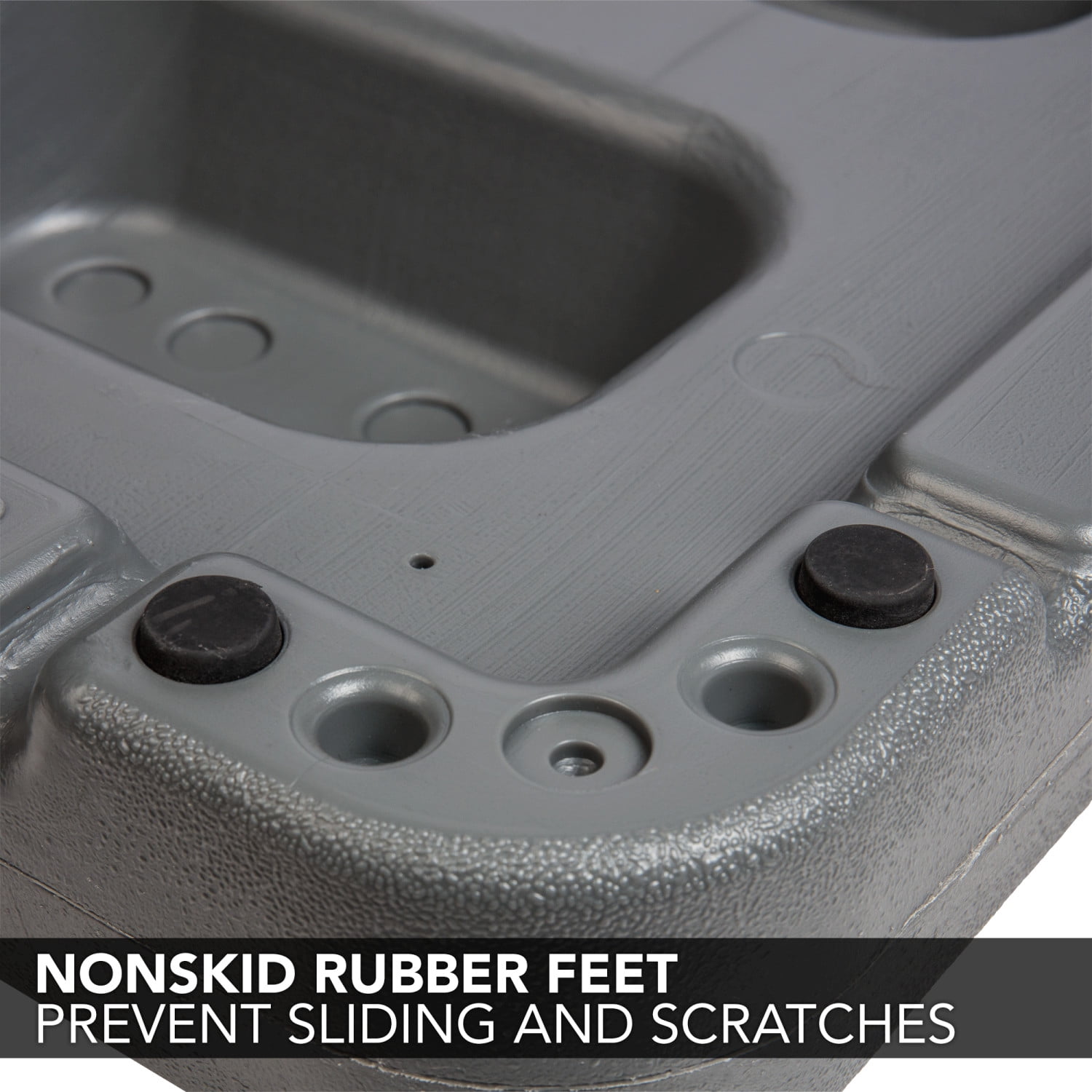 The Step 4" Stackable Aerobic Exercise Platform with Non-Slip Surface and Nonskid Feet