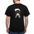 thumbnail image 2 of CafePress - Big Nose Bulldog Dark T Shirt - Men's Classic Graphic Cotton T-Shirt, 2 of 5