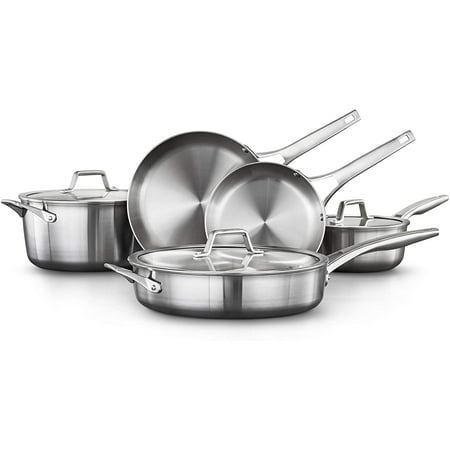 Calphalon Premier Stainless Steel Pots and Pans 8-Piece Cookware Set 2029633