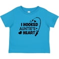 thumbnail image 3 of Inktastic I Hooked Auntie's Heart with Fishing Rod Boys or Girls Baby T-Shirt, 3 of 5