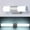 B, variant on Bd71 Led Vanity Light For Bathroom, Led Mirror Cabinet Light, 10-Inch 12W Warm Light, Wall Sconce For Patio, Vanity, Bathroom Mirror, Mirror Cabinet, Patio Wall
