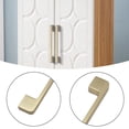 thumbnail image 2 of Tirador de armario moderno Tirador de armario liso para decoración del hogar (Oro 96 mm) Likrtyny Para estrenar, 2 of 8
