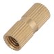 thumbnail image 4 of Resistencia A La Corrosión Tuerca Moleteada De Cobre, Superficie Lisa Tuerca Moleteada De Cobre, Para Iluminación Del Hogar Electrónica Carcasas De Plástico Relojes Juguetes ANGGREK Copper Knurled Nut, 4 of 8