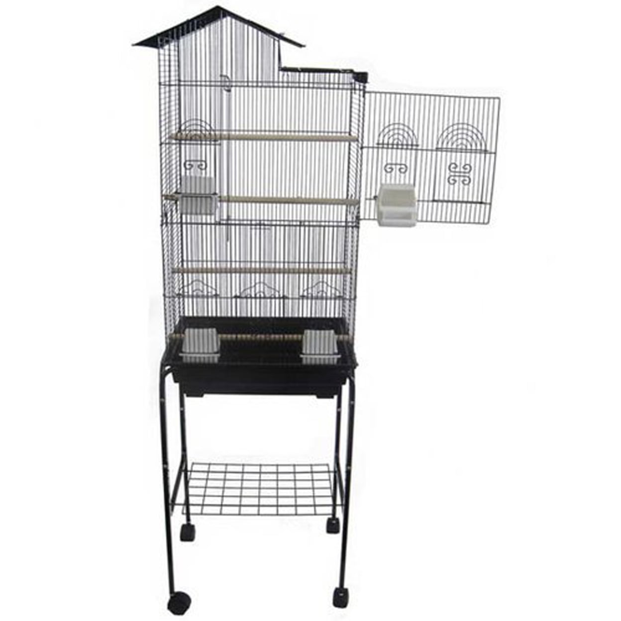 Ymlgroup 6894 3 by 8" Bar Spacing Tall Villa Top Small Bird Cage with