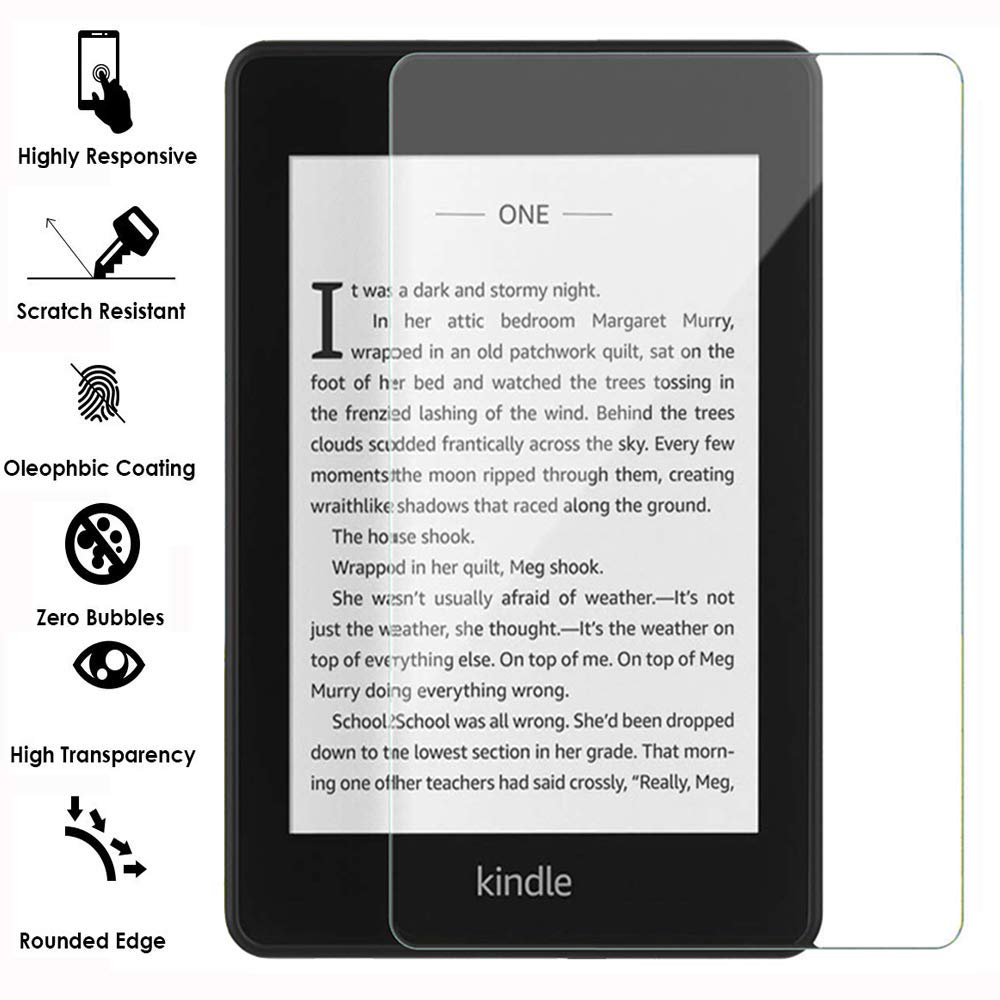(2 Pack) Kindle Paperwhite Screen Protector, Allytech Crystal Clear