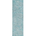 thumbnail image 3 of 2x10 Water Resistant, Indoor Outdoor Runner Rugs for Patios, Hallway, Entryway, Deck, Porch, Balcony or Kitchen | Outside Area Rug for Patio | Seafoam, Floral | Size: 2'3'' x 10', 3 of 8