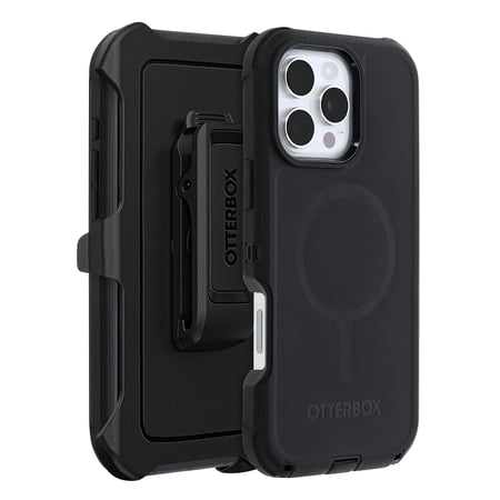 OtterBox Defender Pro Case for MagSafe for Apple iPhone 16 Pro Max - Black