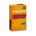 thumbnail image 2 of Trojan Ecstasy Lubricated Latex Condoms, 10 ea (Pack of 3), 2 of 5