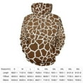 thumbnail image 2 of Giraffe Pattern Men's Women New Sweatshirt Hoodie Men's Plus Size Sweatshirt Hooded Sweatshirt 3d Printed Street Men's Cloth, 2 of 6