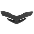 thumbnail image 3 of Front Beak Nose Cone Extension, Antiscratch Motorcycle Front Fairing Headlight Protection Sporty Design  For Motorbike Black, 3 of 8
