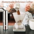 thumbnail image 2 of Manual Coffee Grinder Stainless Steel Coffee Bean Grinding Ceramic Conical Burr Mill, 2 of 4