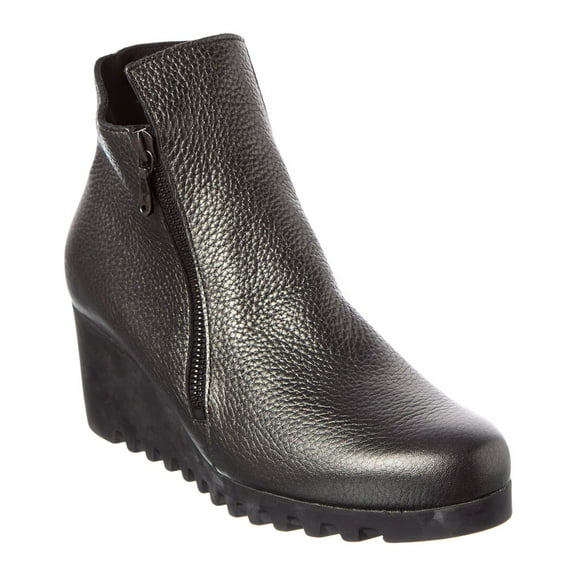 Arche Laelem Leather Wedge Bootie, 40, Silver