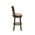 thumbnail image 4 of New Classic Furniture Gia 29" Wood & Fabric Swivel Bar Stool in Cherry, 4 of 7