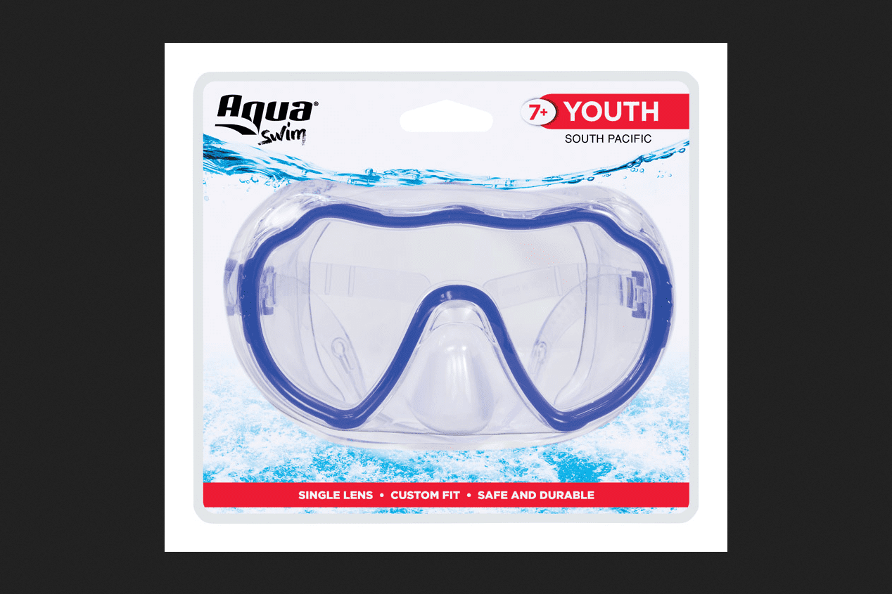 Aqua Swim South Pacific Youth Swim Mask