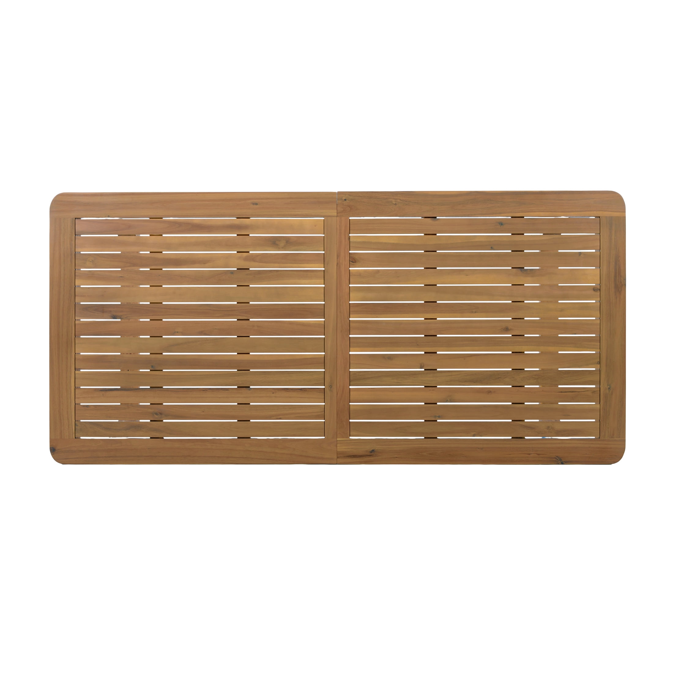 Christopher Knight Home 70.8" Minimalist Outdoor Acacia Wood Dining Table for 6-8 People, Light Teak