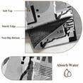 thumbnail image 6 of Large Area Rugs for Living Room Bedroom, Torn Paper 5'x8' Rug Washable Carpet Runner Indoor Outdoor, Vintage Abstract Collage Newspaper Art Non Slip Floor Mats Rug for Kitchen, Bathroom, 6 of 8