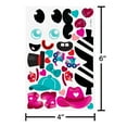 thumbnail image 3 of American Greetings Valentine's Day Repositionable Stickers for Kids, Create-A-Character Design (1 Sheet, 31 Stickers), 3 of 4