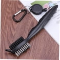 thumbnail image 4 of Paintbrush Cleaner Hair Brush Cleaner 2 Club Groove Cleaner Club Brushes Club Groove Cleaner for Golf Cleaning Brush Detergent Accessories Double Sided Black Ball Head, 4 of 5