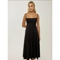thumbnail image 3 of A-Line Sleeveless Maxi Dress with Laced Closure, 3 of 5
