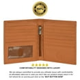 thumbnail image 4 of Men's Bifold Hipster Wallet with 13 Credit Card slots by Leatherboss, 4 of 10