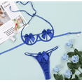 thumbnail image 4 of Bow-Knot Bra and Thong Set for Women- Colors Red, Black, Pink, or Red, 4 of 4
