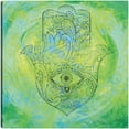 thumbnail image 1 of Cuadro Decorativo - Ojo de Hamsa Jr  Impresión en canvas, estrechado., 1 of 2