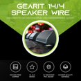 thumbnail image 5 of GearIT 14 AWG Oxygen Free Copper (OFC) Outdoor Speaker Wire 4-Conductor, Black 250-ft, 5 of 7