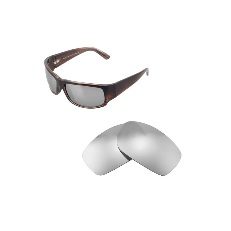 Walleva Titanium Polarized Replacement Lenses for Maui Jim World Cup Sunglasses
