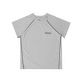 thumbnail image 4 of Manyakai Kids Girls Boys Dry Fit Sports T-Shirts Athletic Shirts Short Sleeve Activewear Tees Tops Gray 140, 4 of 6