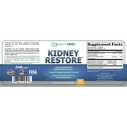 Healthy Kidney Kidney Restore: Kidney Detox Supplement plus Vitamins, for Normal Nutrition, Function & Health