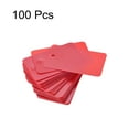 thumbnail image 3 of Uxcell Waterproof Eyelet Hole Plastic Shipping Tags,Outdoor Tags,30 x 50mm Red 100pack, 3 of 5