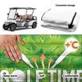 thumbnail image 6 of XYZCANDO Golf Time Golf Cart Seat Cover with 4 Pockets - Universal Non Slip Terry Cloth Protector for 2-Seat Golf Carts, 6 of 9