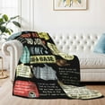 thumbnail image 6 of Nice Dad Gift for Father''s Day, Birthday, Funny Blanket for Dad, Dad Blanket with Jokes, Dad Joke Birthday Present for Dad Who Has Everything, 50"x60" Throw Blanket, 6 of 6