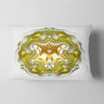 thumbnail image 2 of Designart 12" x 20" Gold Polyester Throw Pillow, 2 of 5