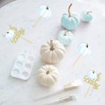 thumbnail image 4 of Calabaza Oh Baby Cupcake Toppers Otoño Calabaza Cupcake Picks Calabaza Temática Baby Shower Cumpleaños Acción De Gracias Halloween Fiesta Pastel Decoración Suministros - Juego De 24 (Azul Bebé), 4 of 5