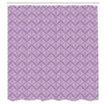 thumbnail image 3 of Ambesonne Oriental Shower Curtain, Ornamental Boho Design, 69"Wx84"L, Mauve Pale Mauve, 3 of 5