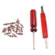 thumbnail image 2 of Herramientas profesionales para quitar el núcleo de la válvula del neumático, con núcleos de válvula de 20 piezas, herramientas de reparación de, 2 of 9