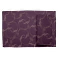 thumbnail image 2 of S4Sassy Purple Wreath Floral Everyday Washable Placemats With Napkins Dining Table Decor, 2 of 3