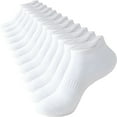 thumbnail image 2 of TELOLY Ankle Socks for Women, Running Athletic Low Cut Tab Sports No Show Socks, 6-Pairs, 2 of 7