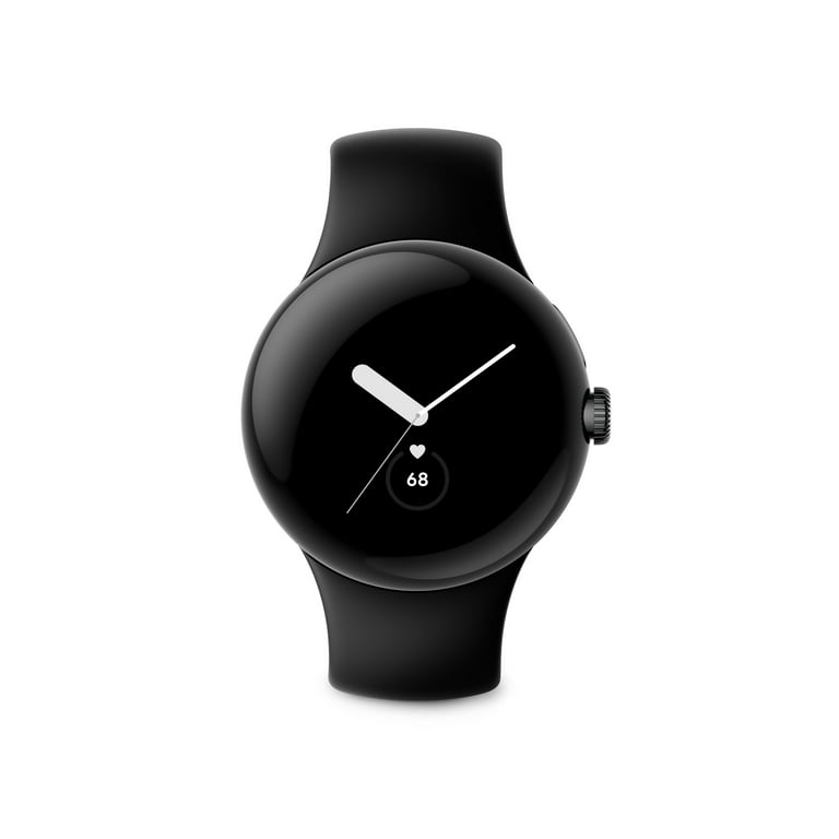 Google Pixel Watch - Android Smartwatch with Activity Tracking - Heart Rate  Tracking Watch - Matte Black Stainless Steel case with Obsidian Active