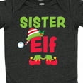 thumbnail image 4 of Inktastic Christmas Sister Elf Girls Baby Bodysuit, 4 of 5