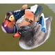 thumbnail image 4 of Estatuas de Resina de Mandarín, Un Par de Mandarín Artificial para El Césped para hogar, Decoración de Jardín, Piscina, Estanque, Escritorio, 22x13x12cm (8.66x5.11x4.72inches) shamjiam Estatuas de resina de pato mandarín, 4 of 8