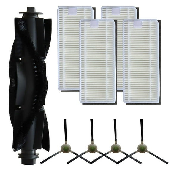 Nylon Plastic Filter Paper Main Side Brush Filter Traps Fine Particles And Pet Hair For Lefant U180 M1 M2 Pro M2 Plus Ls1 N3