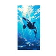 thumbnail image 2 of TIMIFIS Fibre Bath Towels, Toy Storage Bags 2-in-1 Beach Towel Oversized Towel Fine Fibre Towel Transforms Into A Storage Backpack, 2 of 6