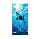 thumbnail image 2 of Toalla de playa 2 en 1: toalla extragrande de fibra fina que se transforma en mochila., 2 of 6