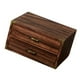 thumbnail image 3 of Organizador de escritorio de madera, caja de maquillaje con múltiples cajones, diseño vintage. 24 x 18 x 13 cm, 3 of 9